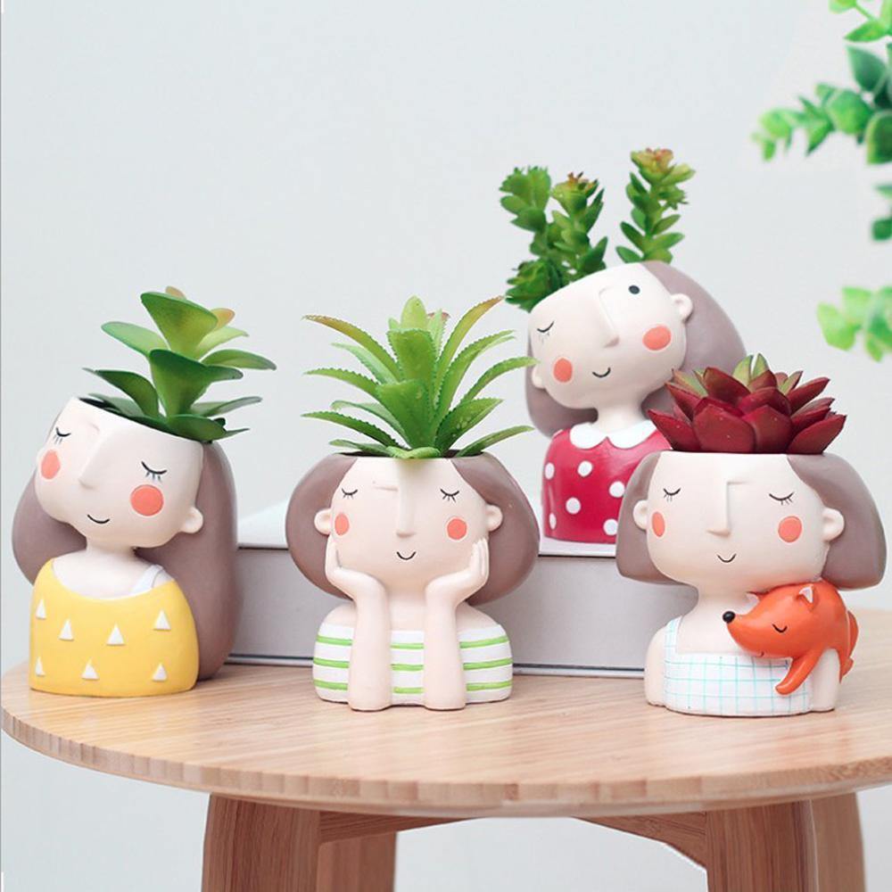 plant mom pot Happy Plant Mom Pot Yellow Triangles