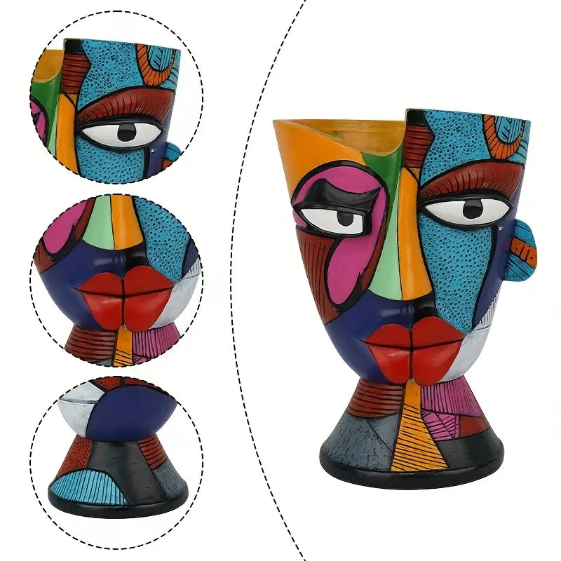 PicassoVase™ - Abstract Face Planter