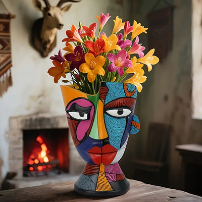 PicassoVase™ - Abstract Face Planter
