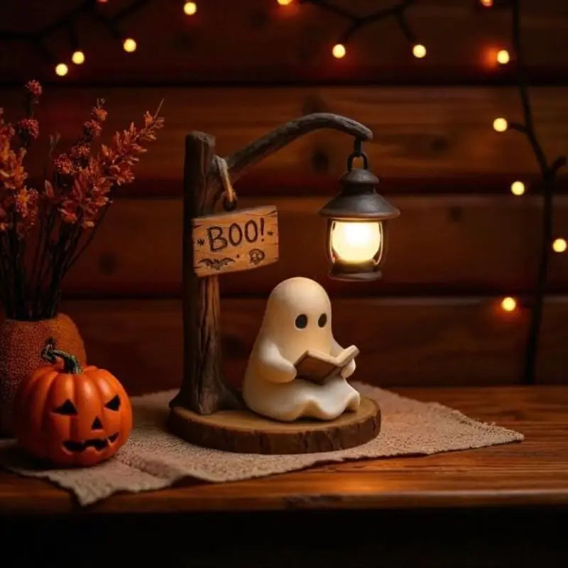 GlowBoo™ – Little Reading Ghost Light