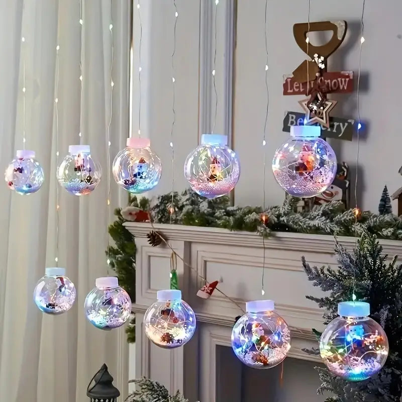GlimmerGlobe™ - Christmas LED String Lights