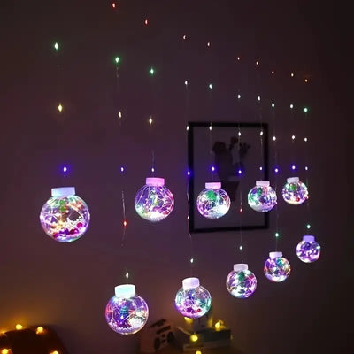 GlimmerGlobe™ - Christmas LED String Lights