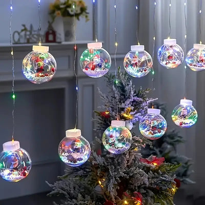GlimmerGlobe™ - Christmas LED String Lights