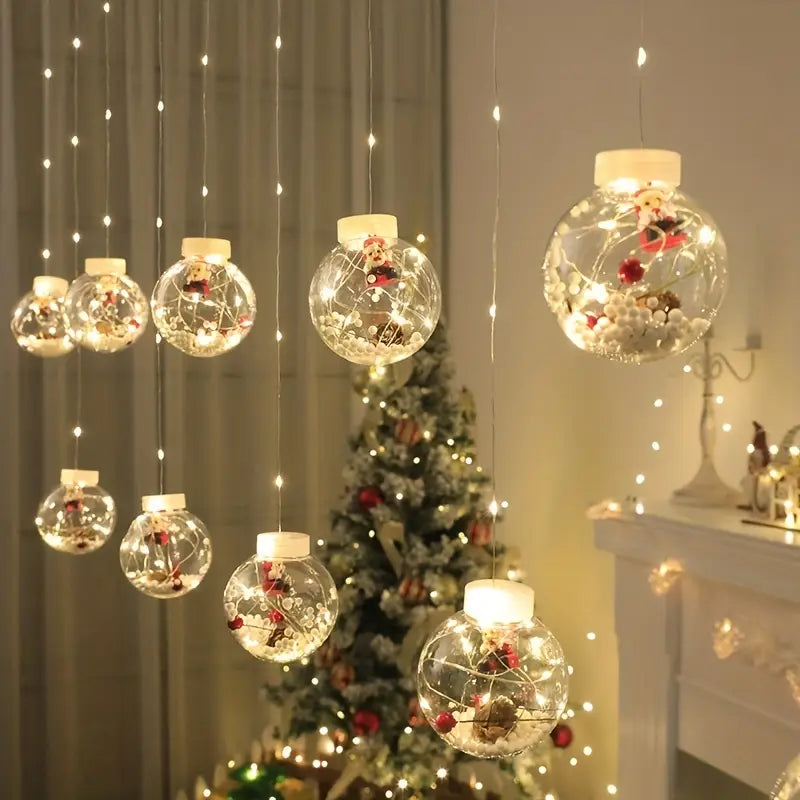 GlimmerGlobe™ - Christmas LED String Lights