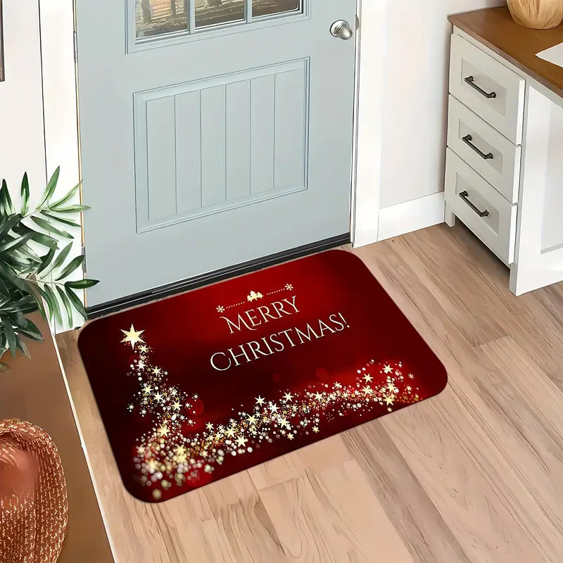 TwinkleTrail™ – Holiday Door Mat