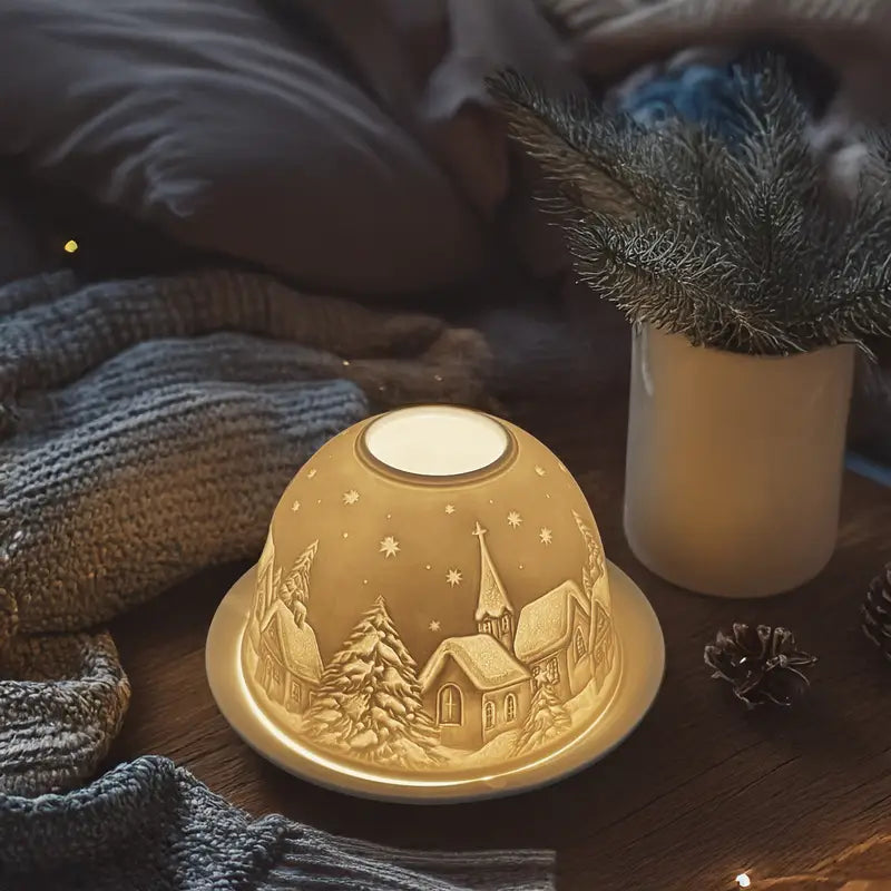 StarryDome™ - Porcelain Candle Holder