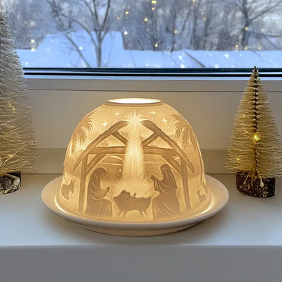 StarryDome™ - Porcelain Candle Holder