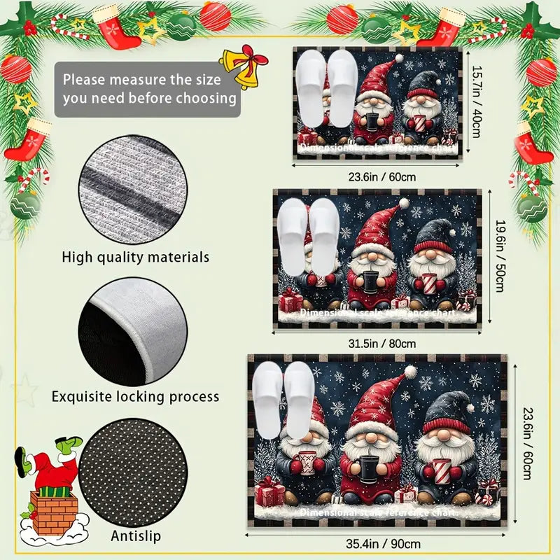 GnomeSweetGnome™ – Holiday Doormat