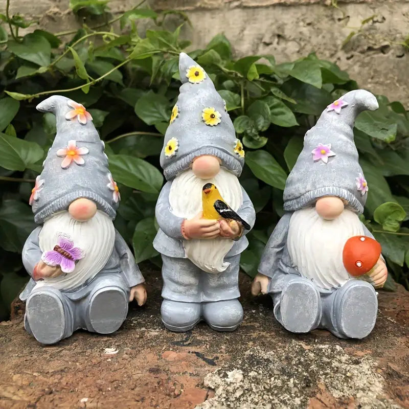 Gnomey Companions™ Trio