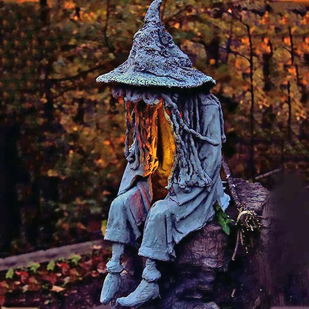 Mystic Witch™ - Solar-Powered Statue Light | Lily & Eden