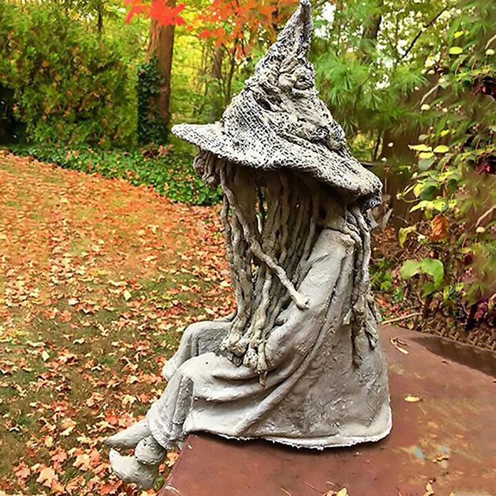 Mystic Witch™ - Solar-Powered Statue Light | Lily & Eden