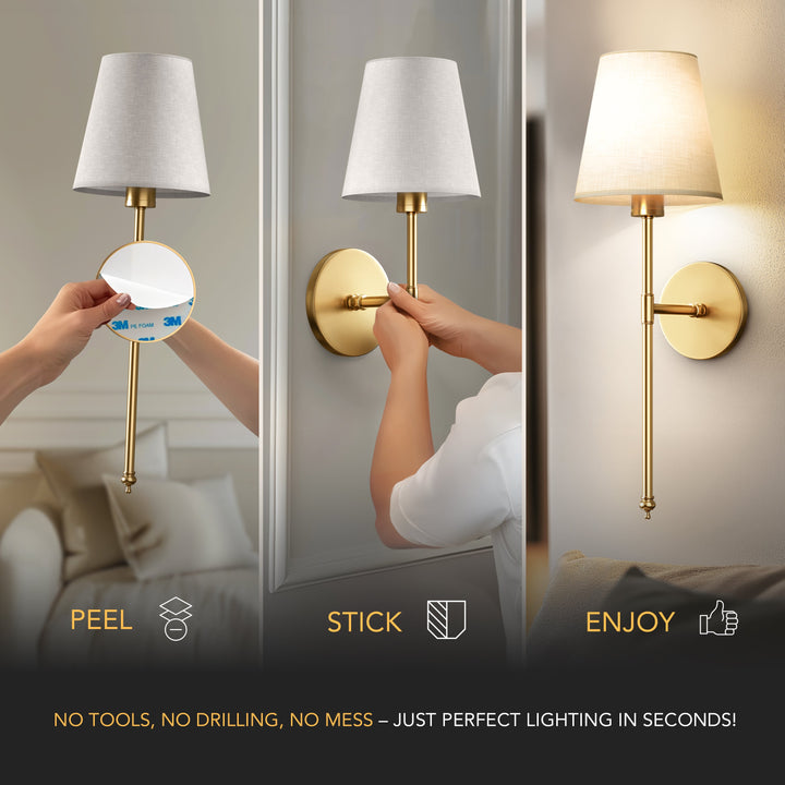 Nova™ - Original Wireless Wall Sconces (Set of 2) – Lily & Eden