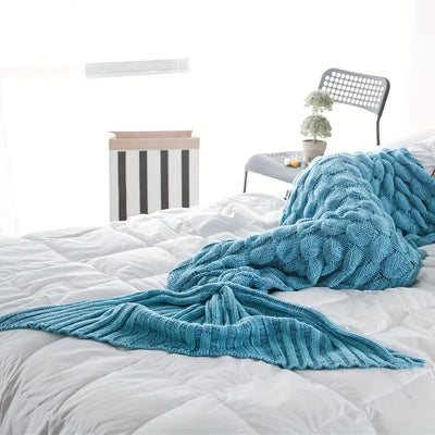 CoralWave™ – Cozy Mermaid Blanket