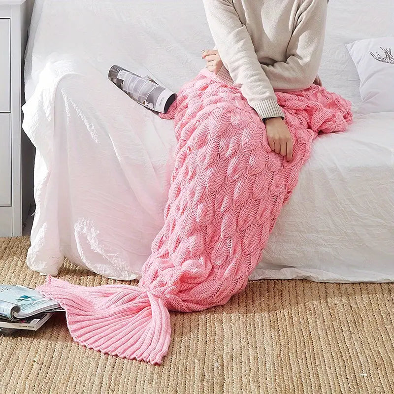 CoralWave™ – Cozy Mermaid Blanket