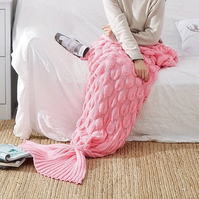 CoralWave™ – Cozy Mermaid Blanket