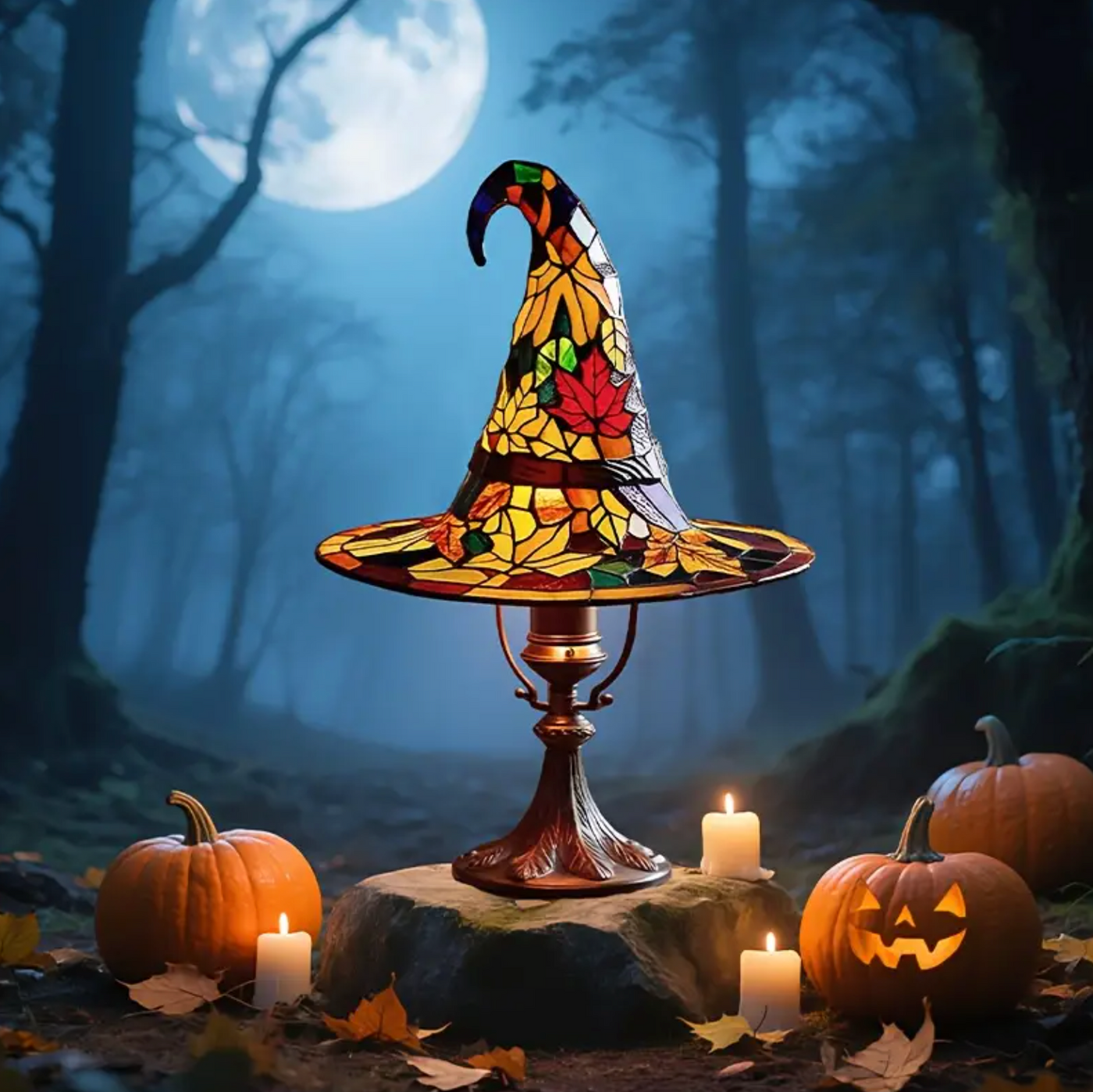 MystiHat™ – Enchanted Halloween Lamp