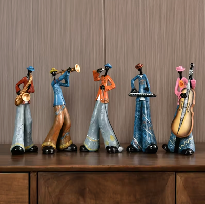 JazzMasters™ Vintage Band Figurines