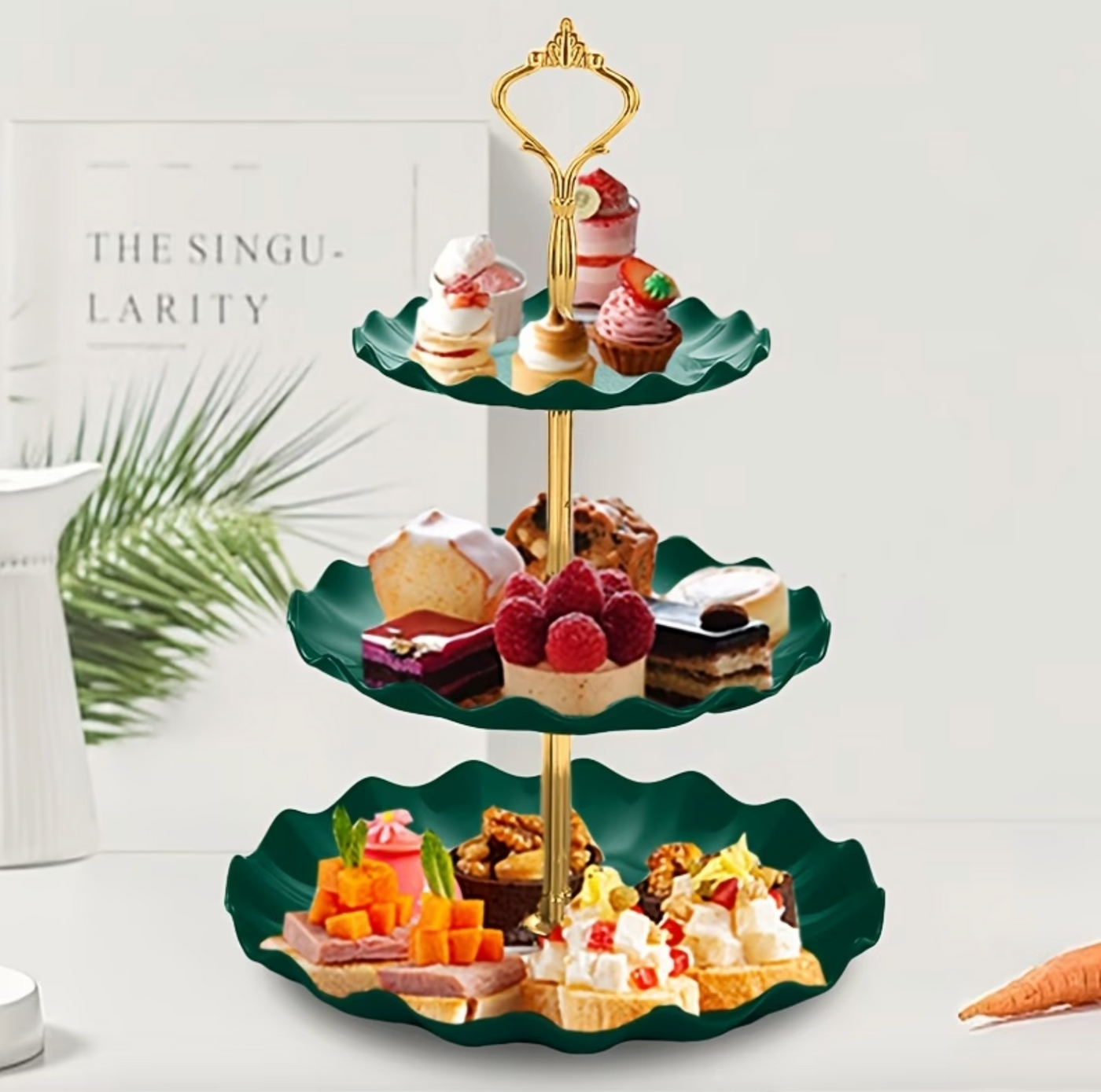 Servéa™ – Elegant Tiered Serving Stand | Lily & Eden