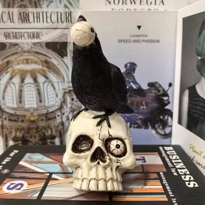 OmenEye™ - Raven Skull Decor