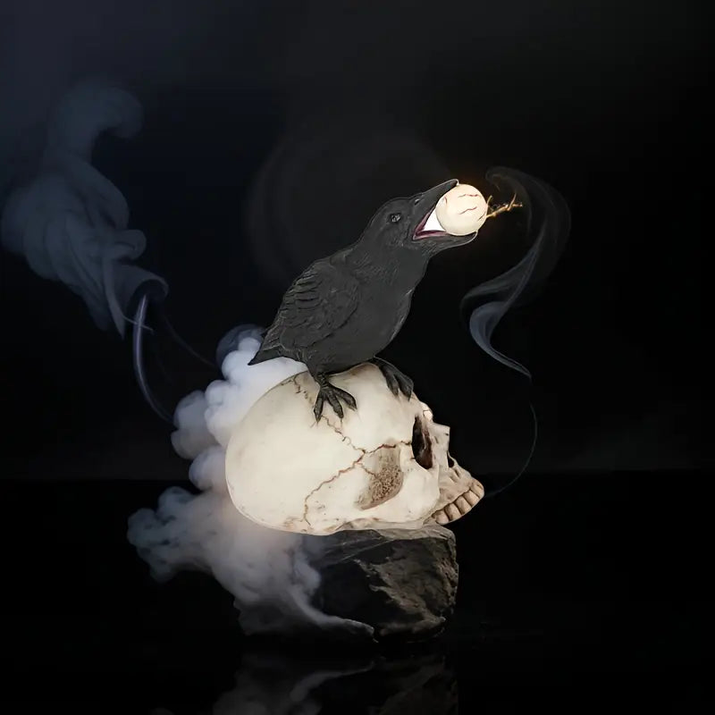 OmenEye™ - Raven Skull Decor