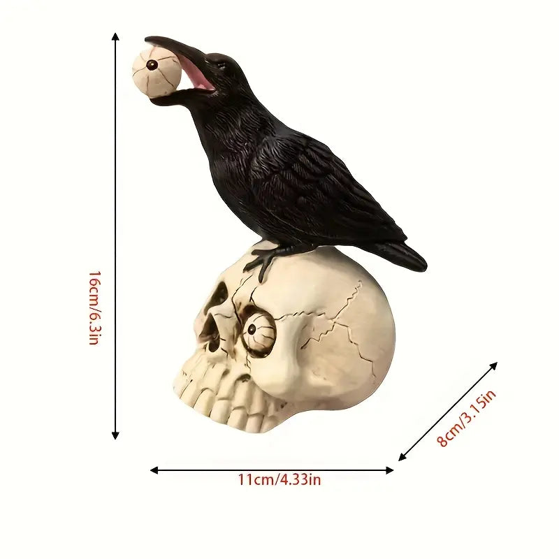 OmenEye™ - Raven Skull Decor