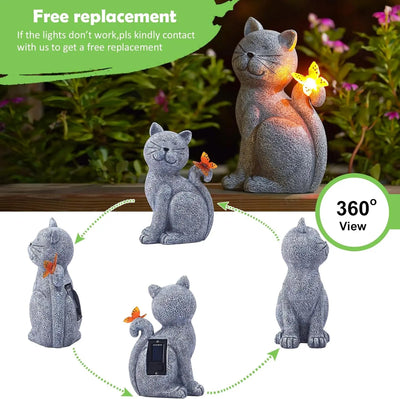 WhiskerGlow™ Solar Cat