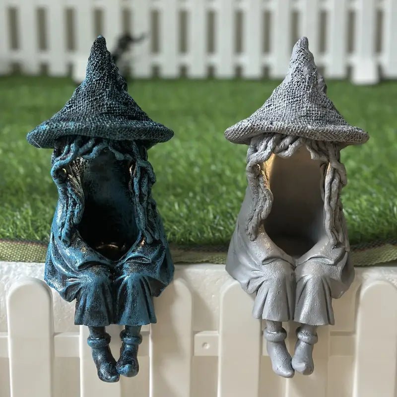Mystic Witch™ - Solar-Powered Statue Light | Lily & Eden