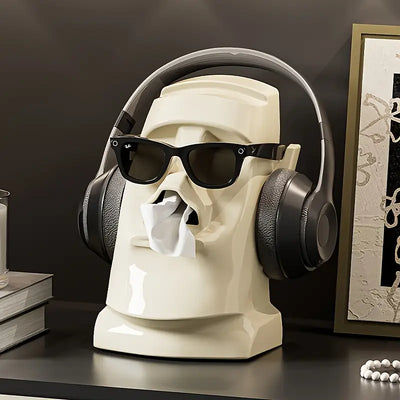 Moai Box™ - Tissue & Storage Accent