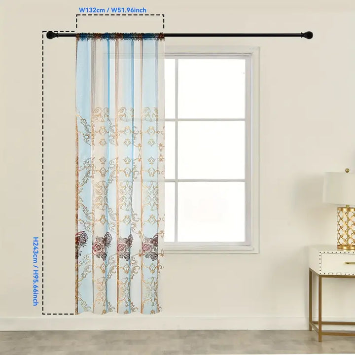 Vintage Jacquard Embroidery Curtain | Lily & Eden