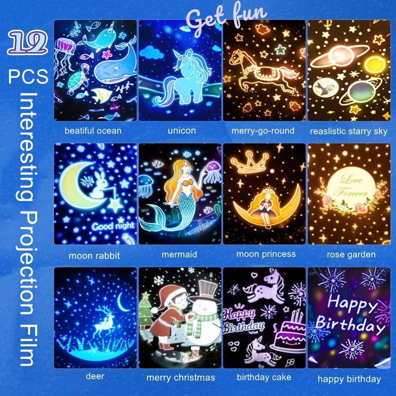 DreamTwirl™ - Projector Night Light – Lily & Eden