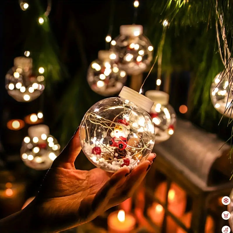 GlimmerGlobe™ - Christmas LED String Lights