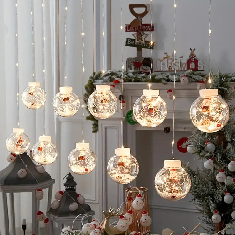 GlimmerGlobe™ - Christmas LED String Lights