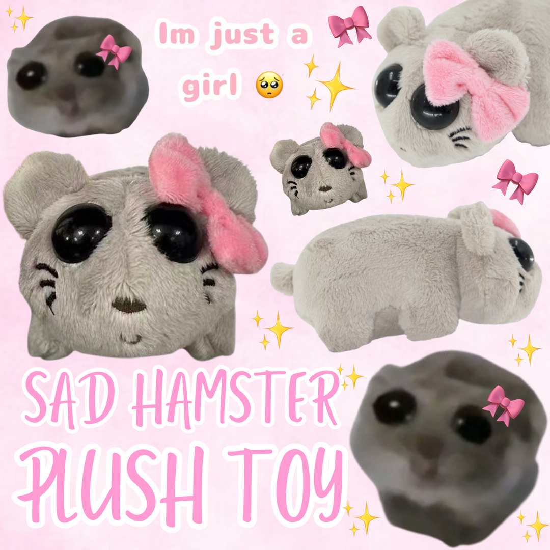 Stuffed hamster toy hotsell