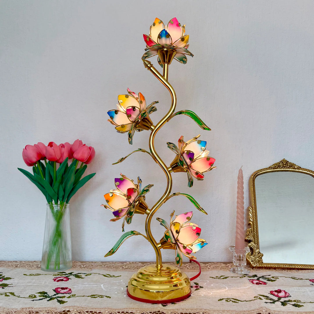 The Aurelian Lotus Lamp | Lily & Eden