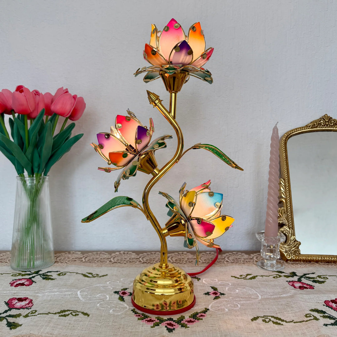 The Aurelian Lotus Lamp | Lily & Eden