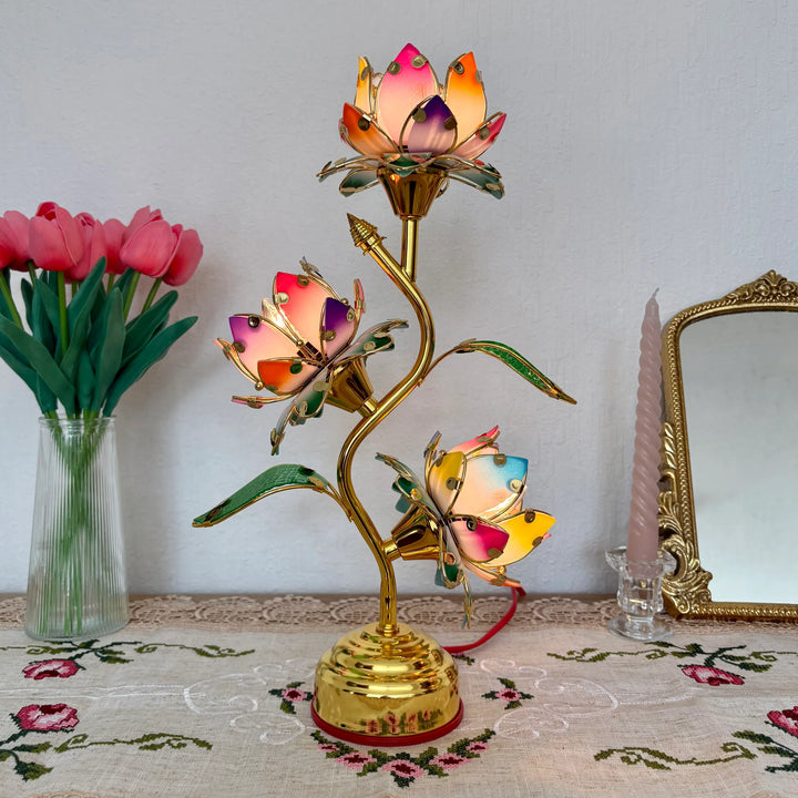The Aurelian Lotus Lamp | Lily & Eden