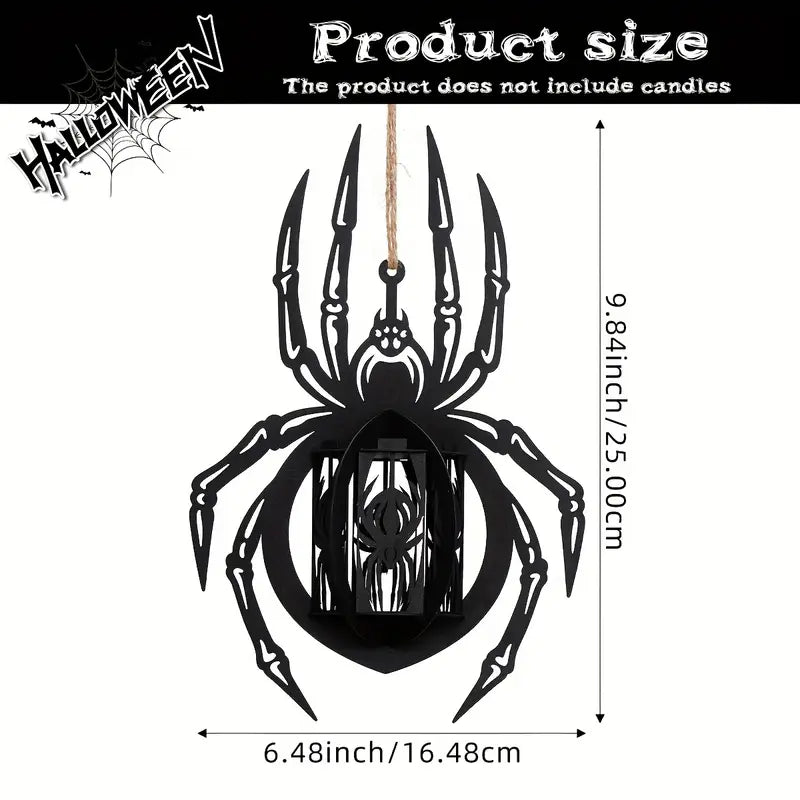 Noctura™ – Spider Lantern Candle Holder