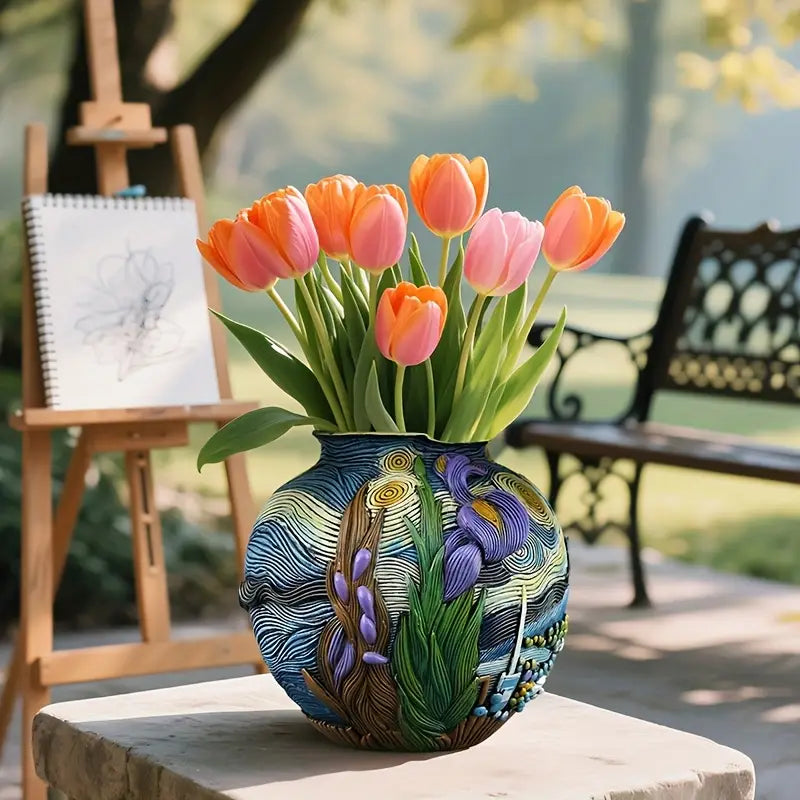 Starry Bloom™ – Van Gogh Vase | Lily & Eden