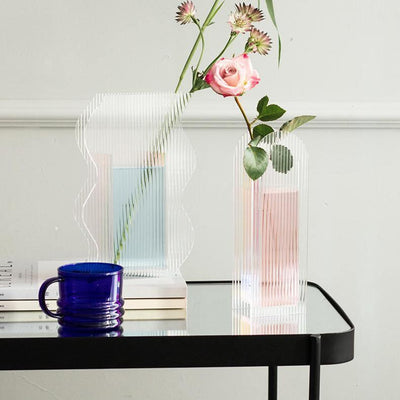 Enigma Shade Blossom Acrylic Vase - Lily & Eden