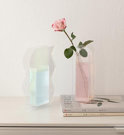 Enigma Shade Blossom Acrylic Vase - Lily & Eden