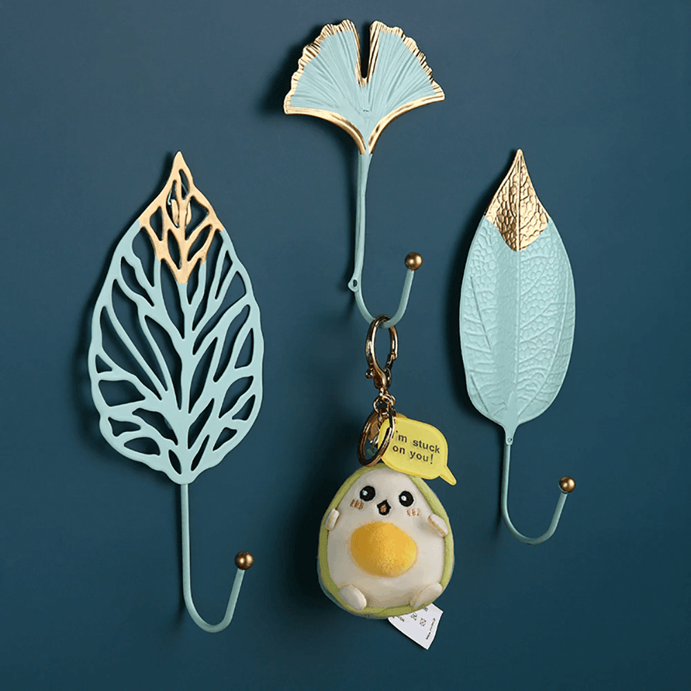 Nature's Foliage Metal Wall Hooks – Lily & Eden
