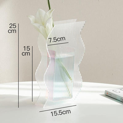 Enigma Shade Blossom Acrylic Vase - Lily & Eden