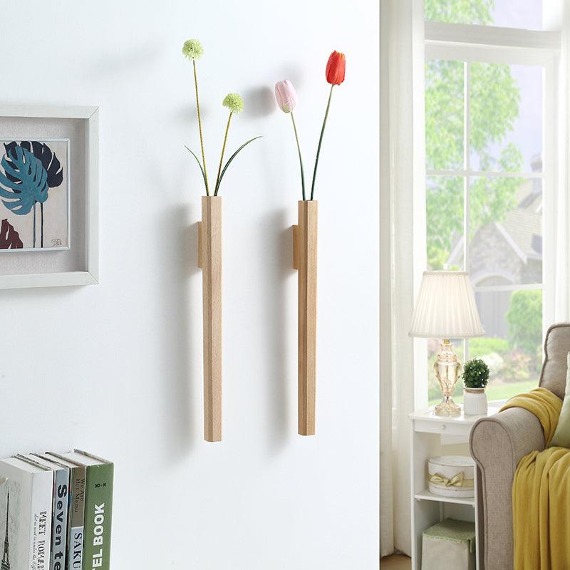 Wooden Wall Point Vase - Lily & Eden