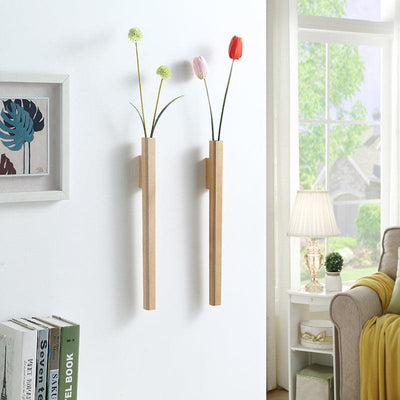 Wooden Wall Point Vase - Lily & Eden
