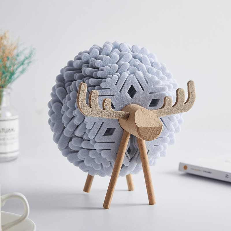 Alma Elk 12-Piece Coaster Set - Lily & Eden