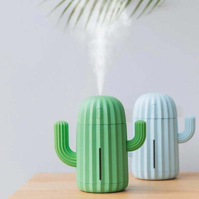 Compact Cactus LED USB Humidifier - Lily & Eden