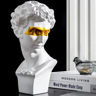 Florentine Gold Accent David Sculpture - Lily & Eden