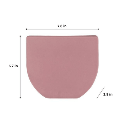 Rose & Lavender Geometric Ceramic Vases Half Moon PaleVioletRed | Lily & Eden