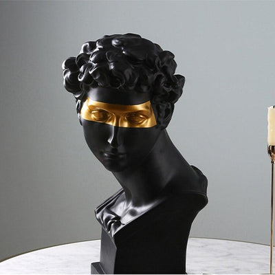 Florentine Gold Accent David Sculpture - Lily & Eden