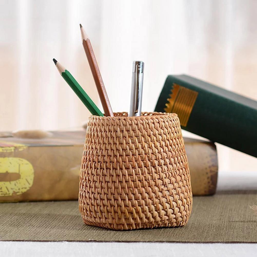 Hand-Woven Wicker Storage Container Basket Square | Lily & Eden